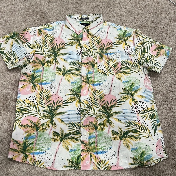 Mens short sleeve button down shirt - Picture 1 of 4